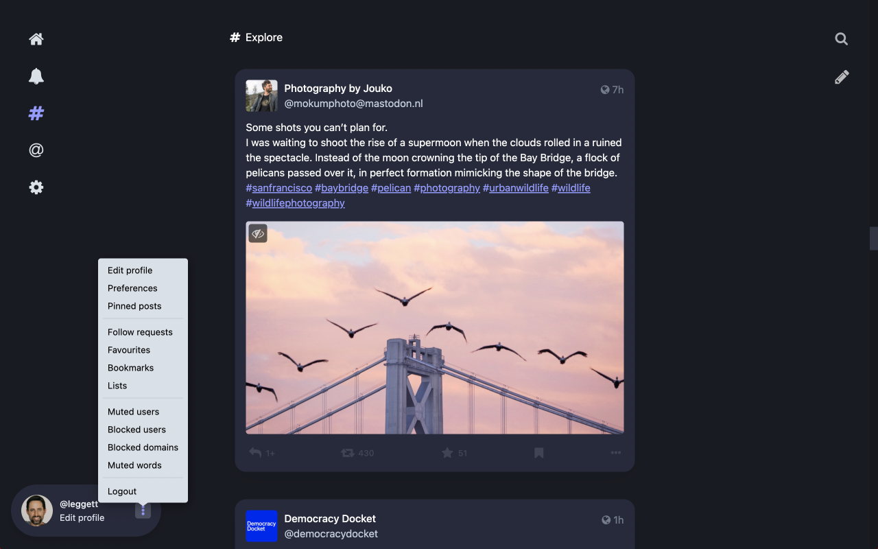 Simplify Mastodon截图1