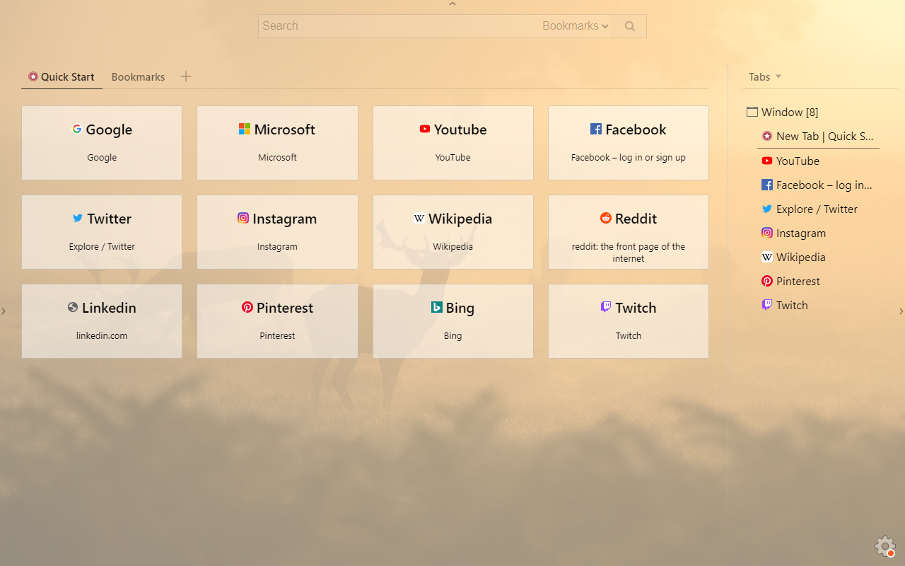 Quick Startpage截图2