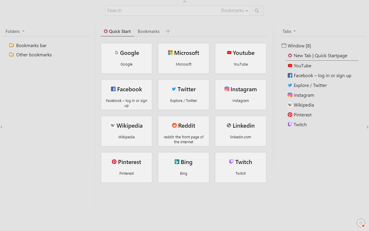 Quick Startpage截图3