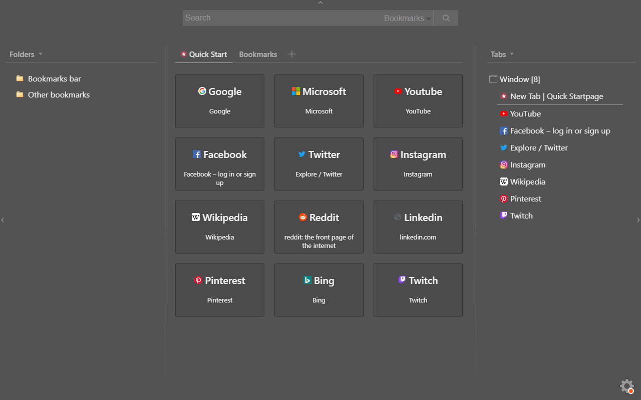 Quick Startpage截图4
