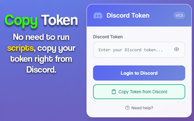 Discord Token Login截图1
