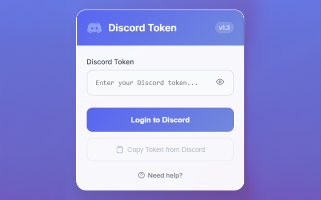 Discord Token Login截图3