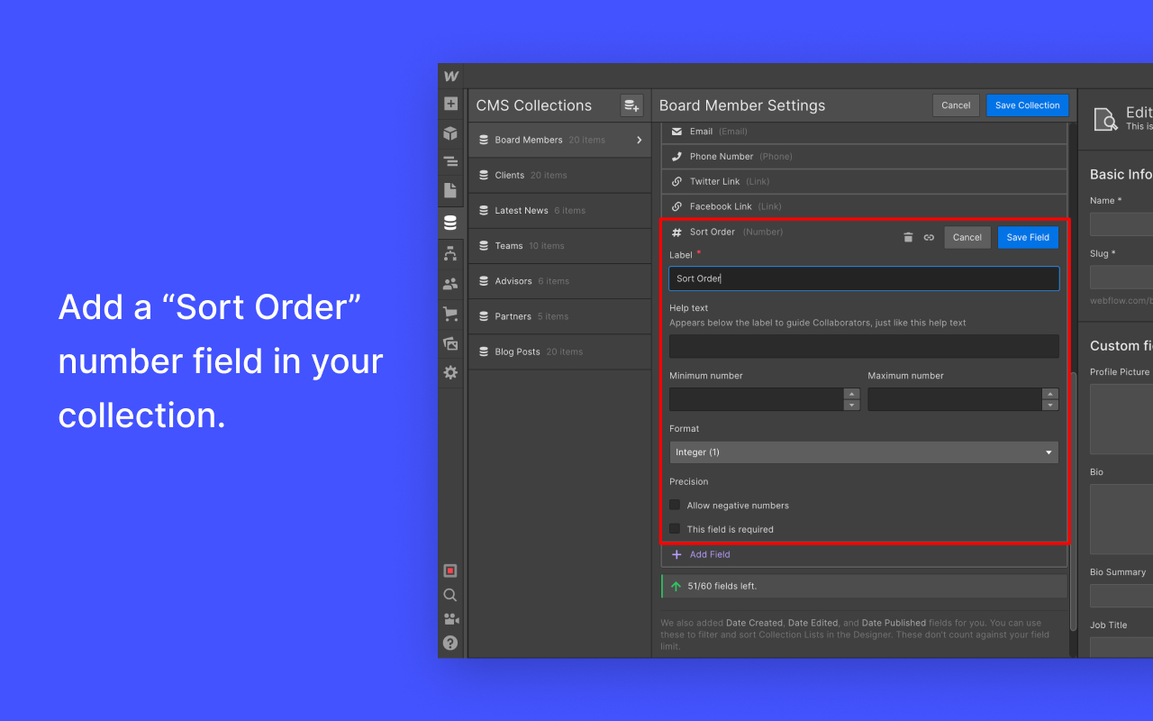 Webflow Collection Reorder截图3