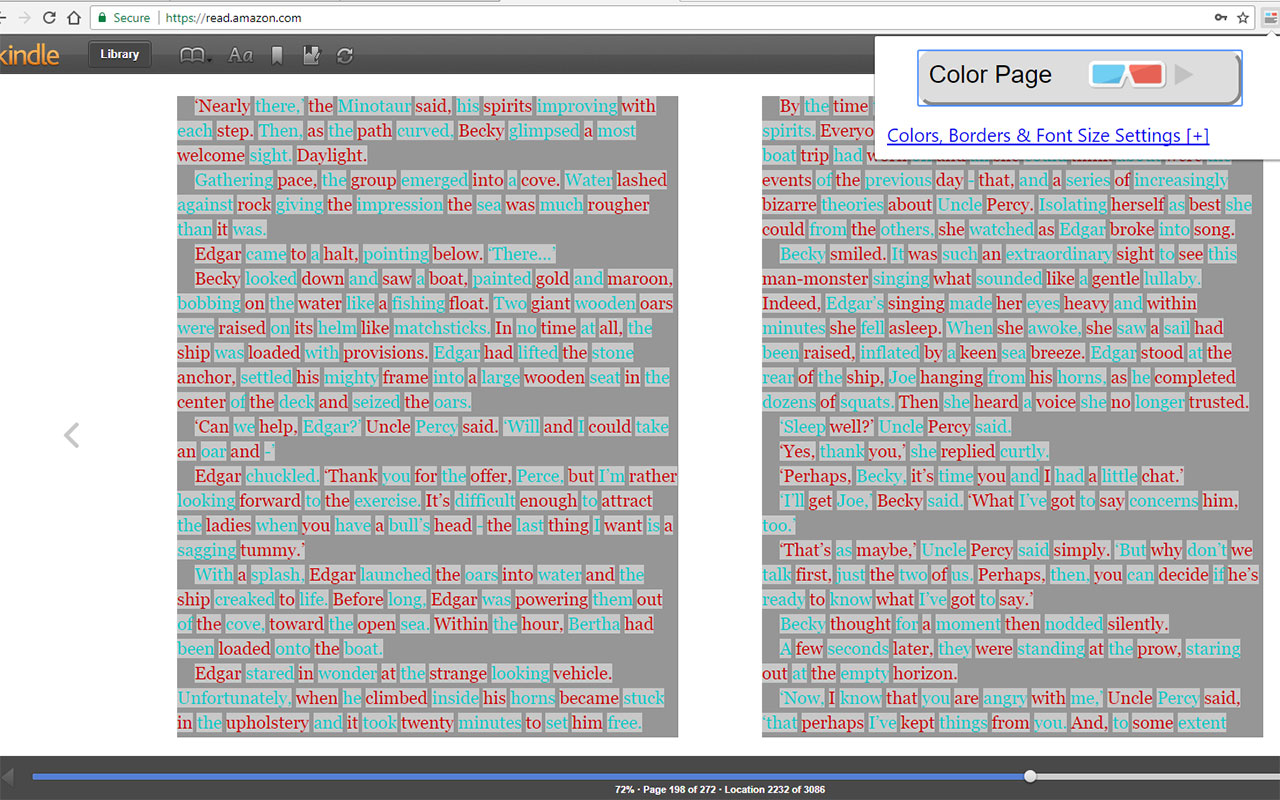 Lazy Eye Training: Web Reader截图1