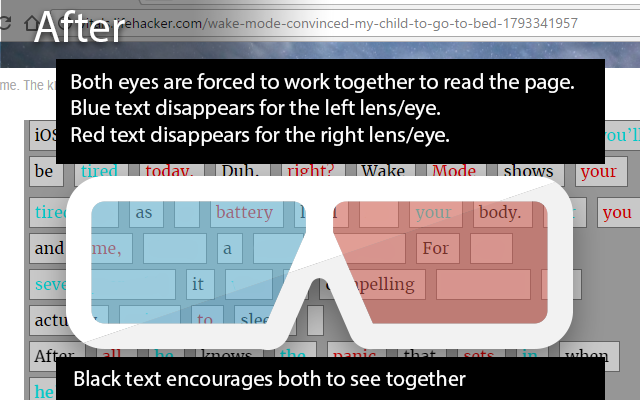 Lazy Eye Training: Web Reader截图3
