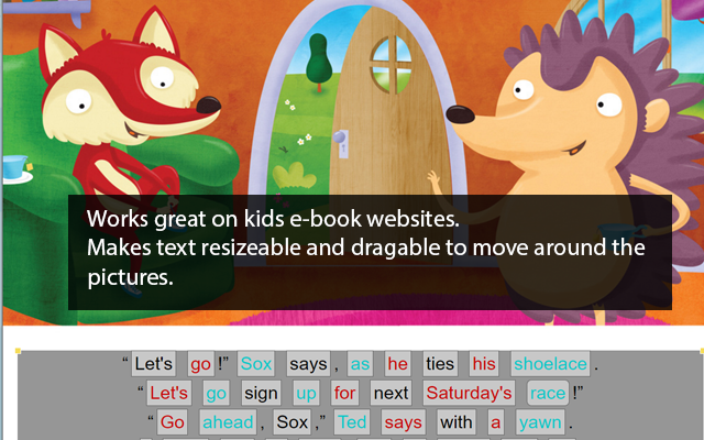 Lazy Eye Training: Web Reader截图5