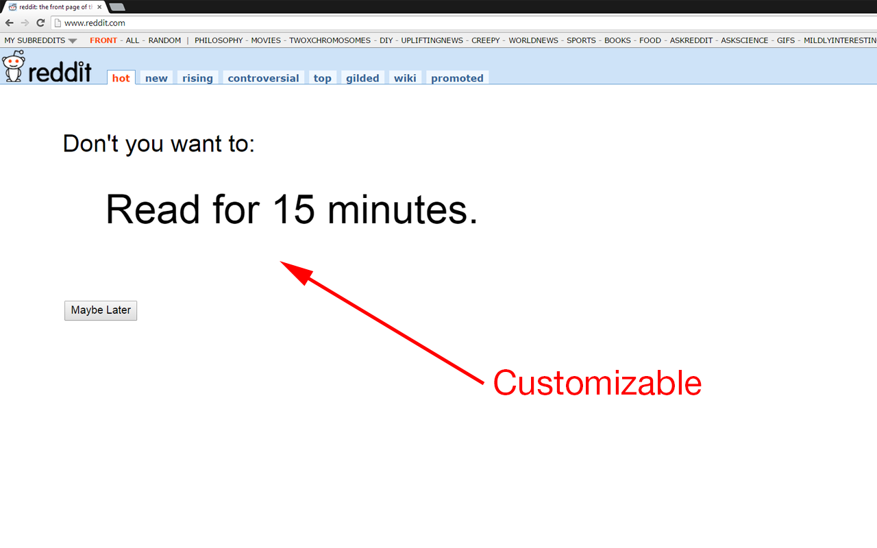 Block Reddit截图2