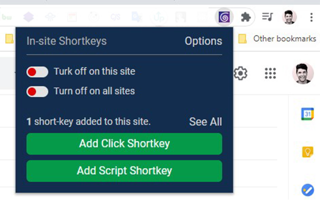 Keyboard Shortcuts for Websites截图4