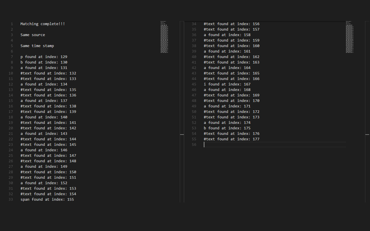 DOM-JSON Tree Matcher截图1