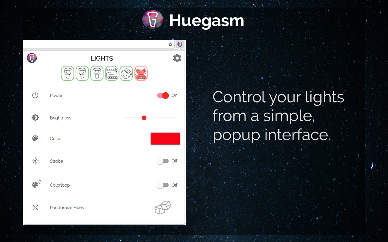 Huegasm Lite截图1