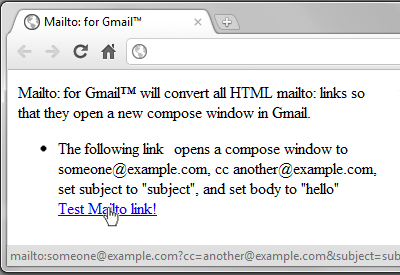 Mailto: for Gmail™截图2