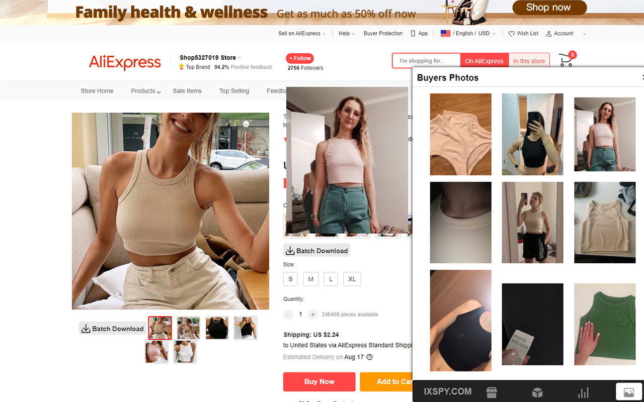 Aliexpress Analyzer截图1