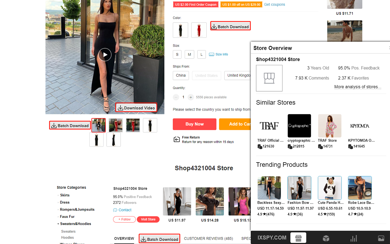 Aliexpress Analyzer截图2