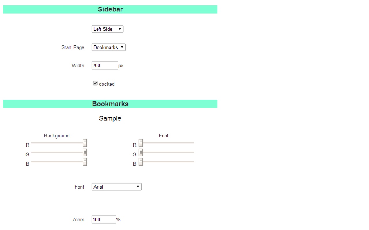 Tidy Sidebar截图2