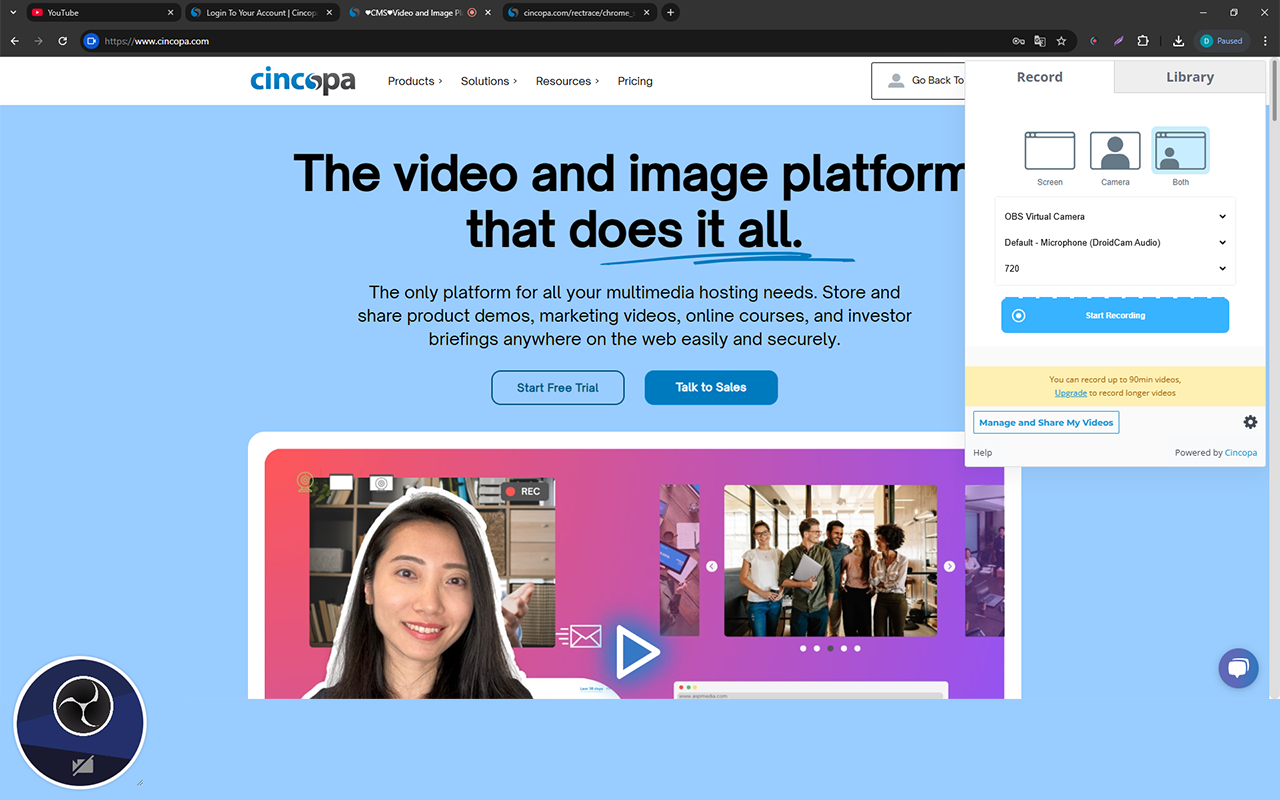 Cincopa RecTrace截图3