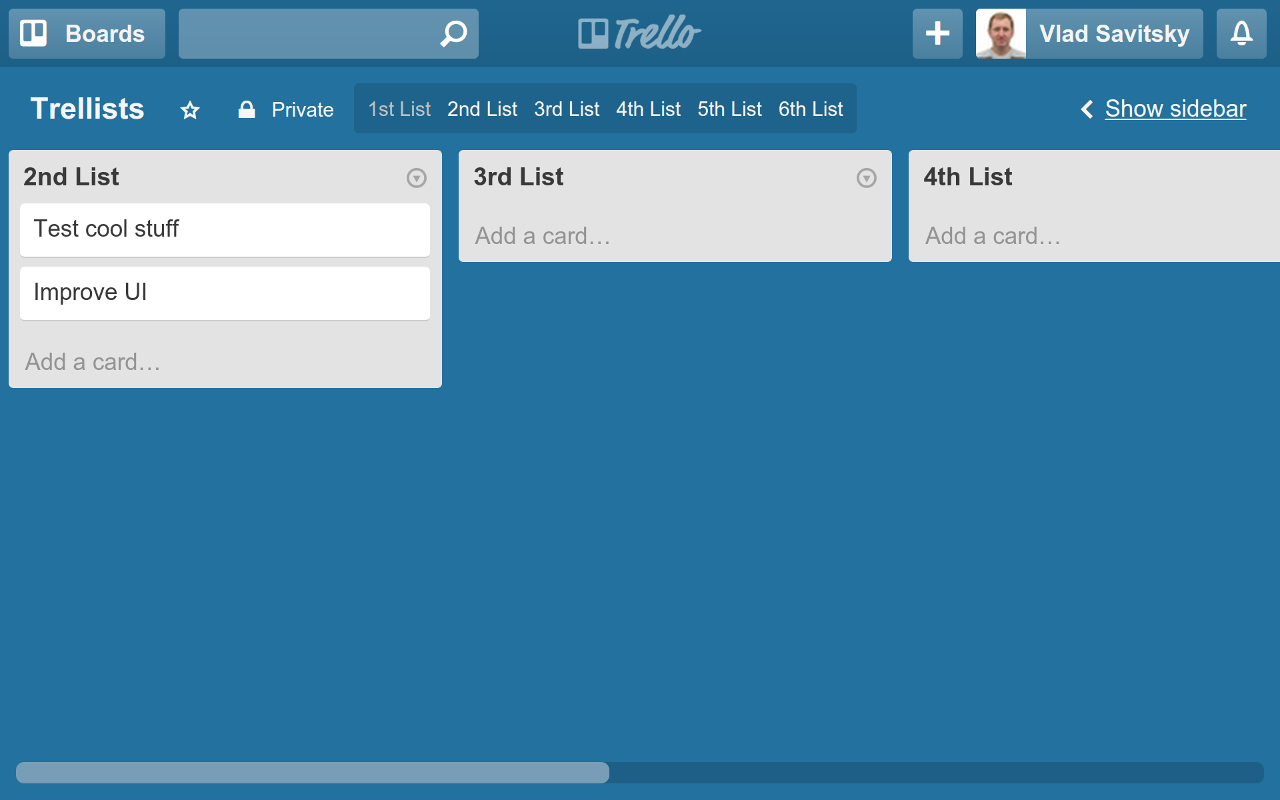 Trellists: Trello Lists Master截图3