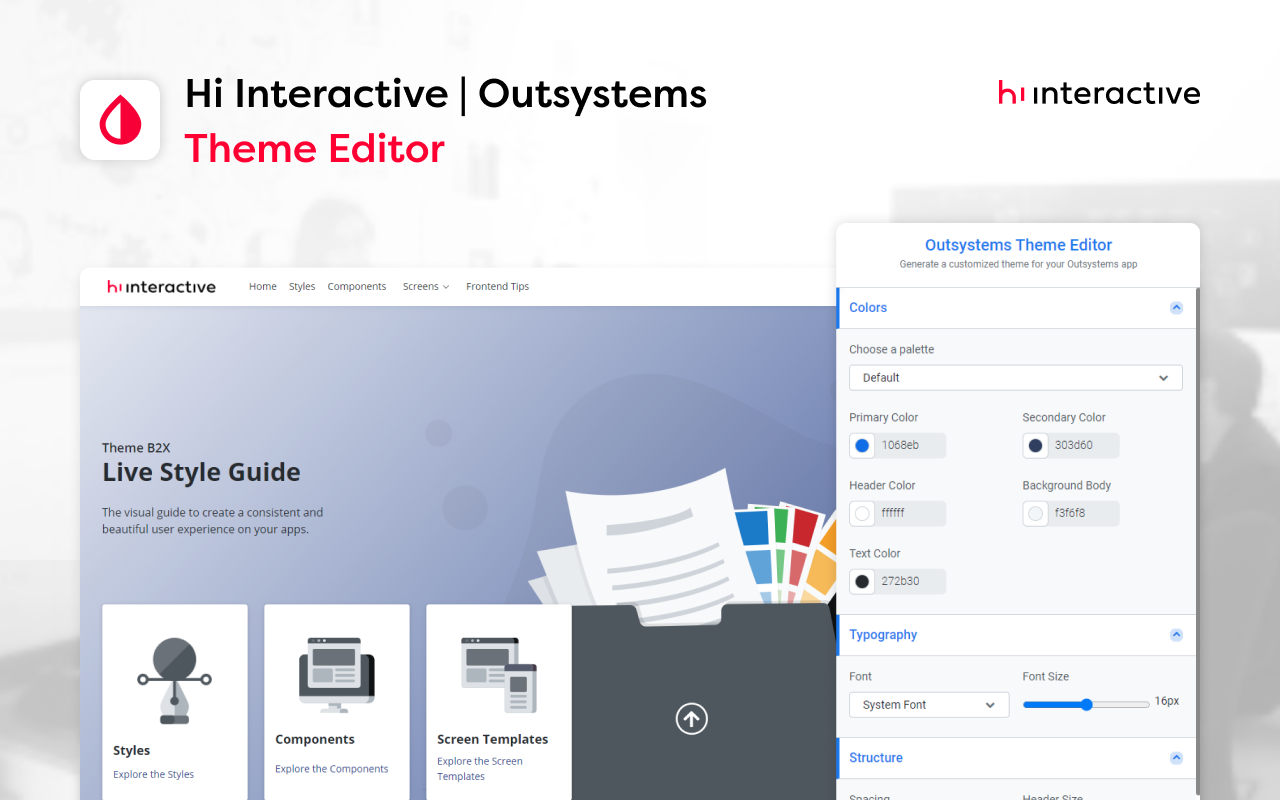 Outsystems Theme Editor截图1