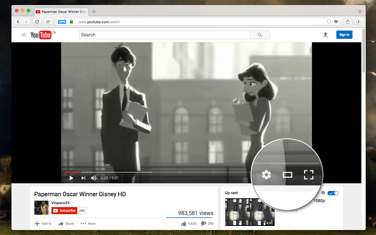 Theater Mode for YouTube™ (large player view)截图1