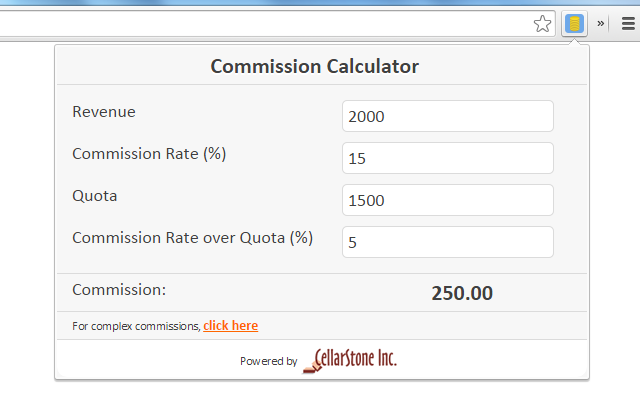 Commission Calculator截图3