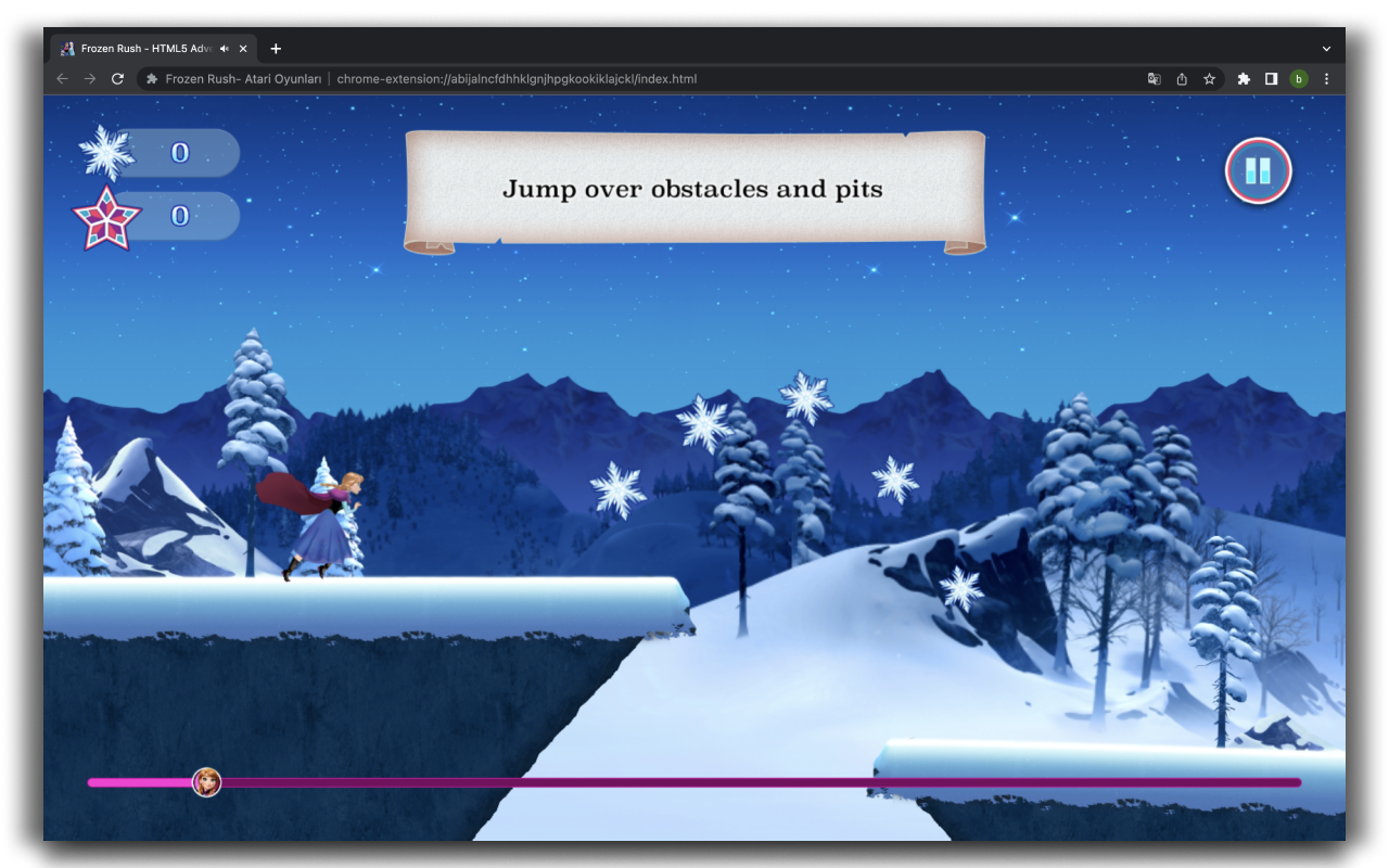 Frozen Rush - HTML5 Game截图2