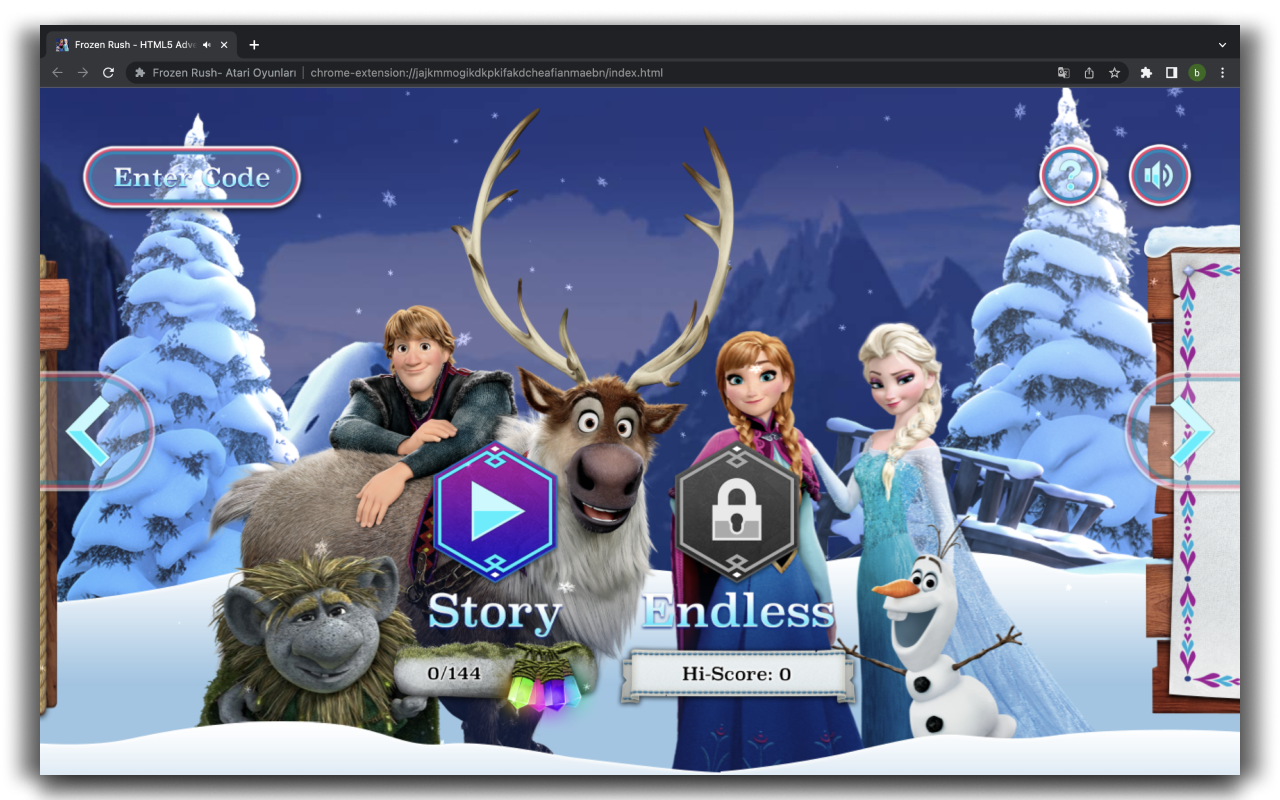 Frozen Rush - HTML5 Game截图4