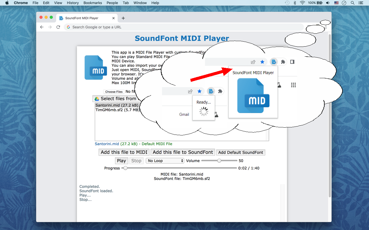 SoundFont MIDI Player截图1