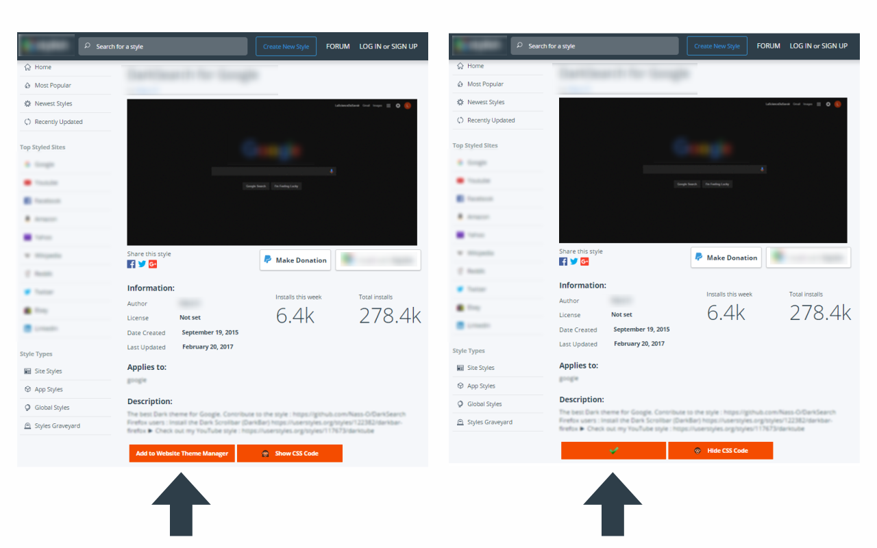 Website Theme Manager截图2