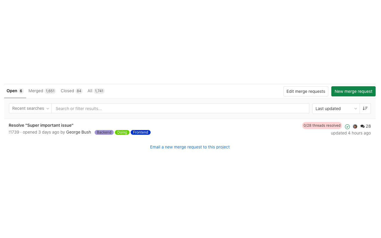 Gitlab unresolved threads截图1