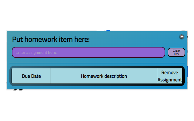 Homework Tracker and Reminder截图1