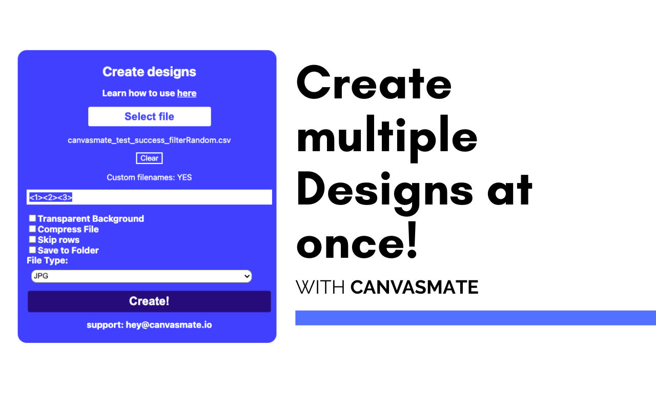 Canva Automation | Make Designs | CanvasMate截图3