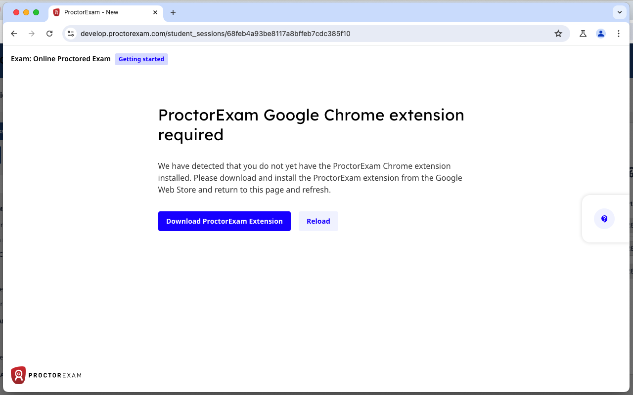 ProctorExam Activity Sharing截图2