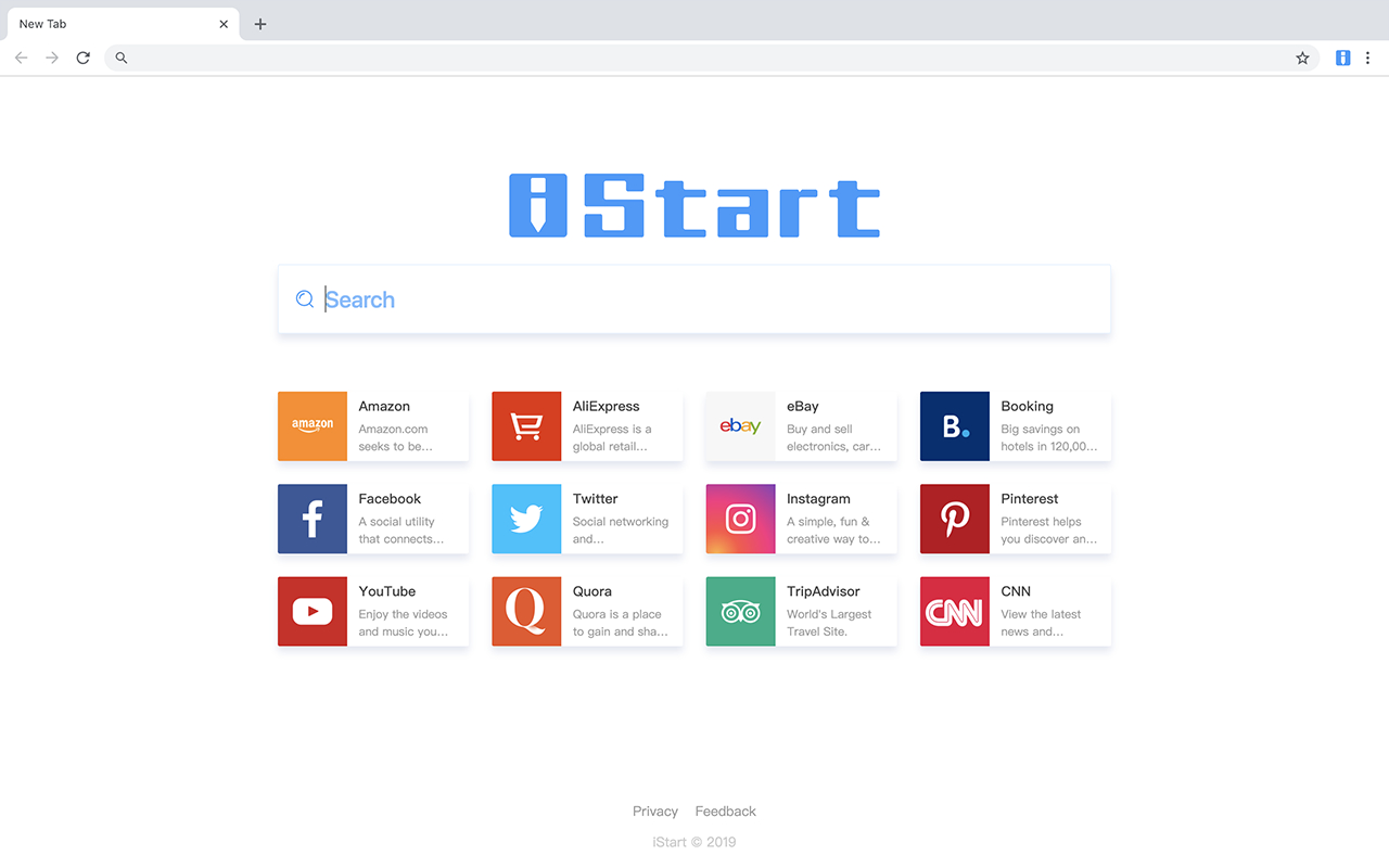 iStart New Tab截图1