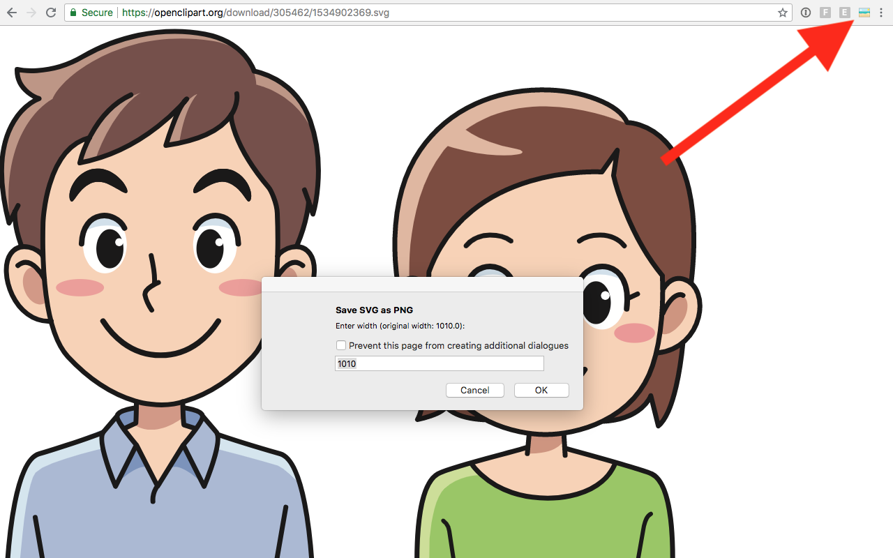 Save SVG as PNG截图2