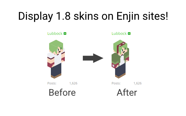 Enjin Minecraft Avatar Fix截图1