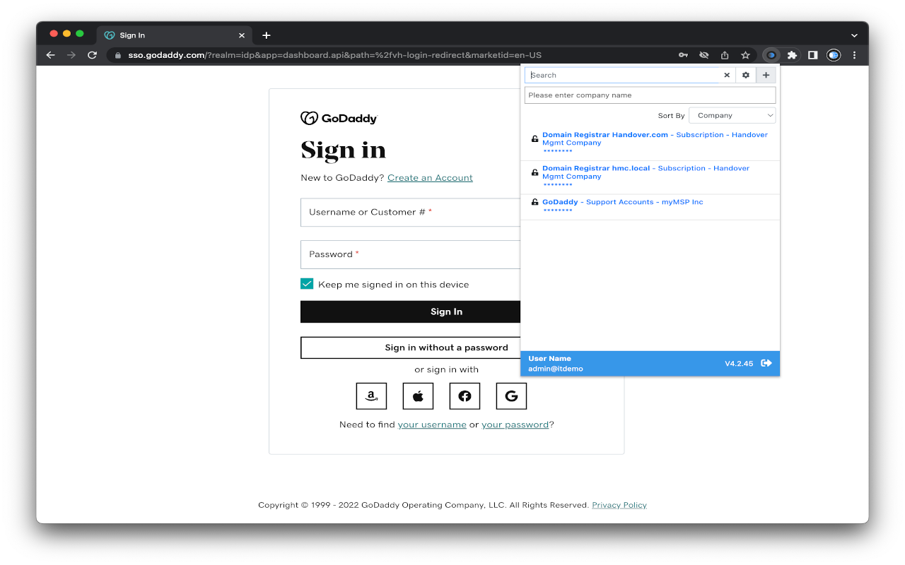 IT Portal Password Lookup截图2