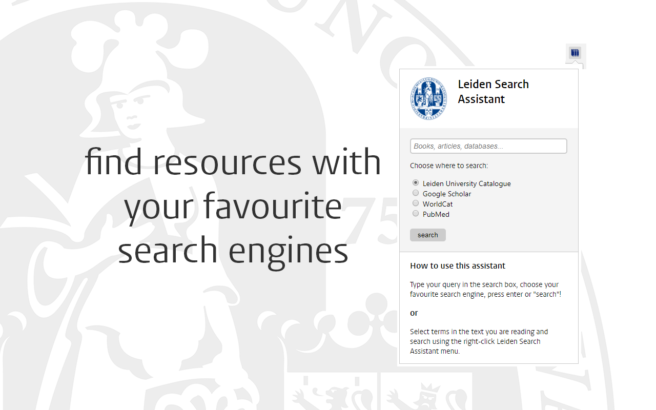 Leiden Search Assistant截图2