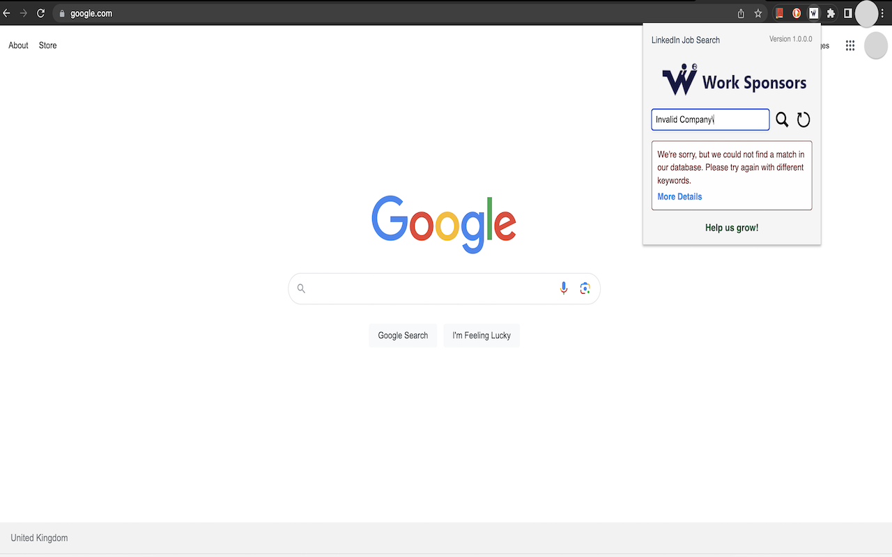 Work Sponsors: UK Visa Sponsor Checker截图2