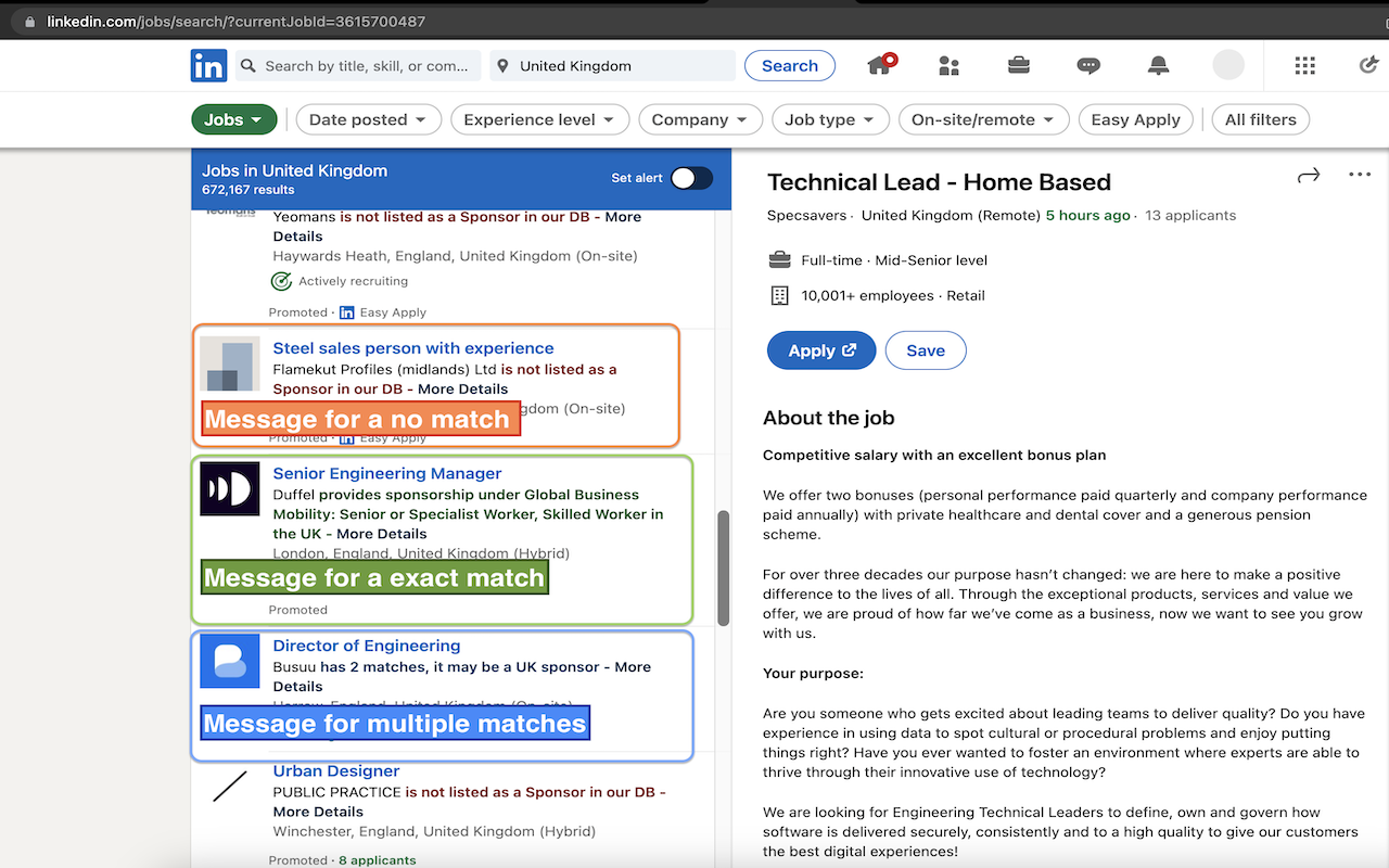 Work Sponsors: UK Visa Sponsor Checker截图3