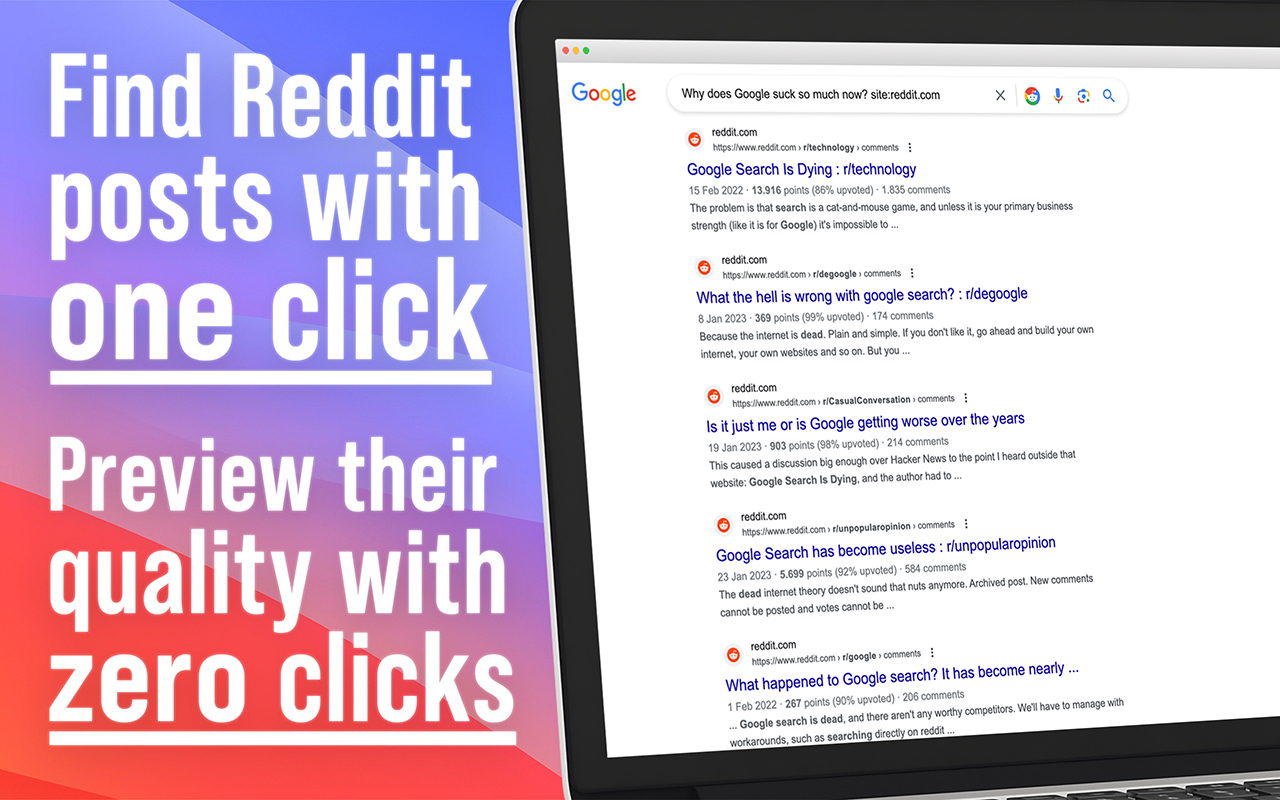 Reddit Search on Google截图3