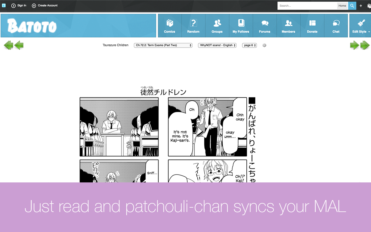 patchouli-chan: auto-sync your MAL截图3