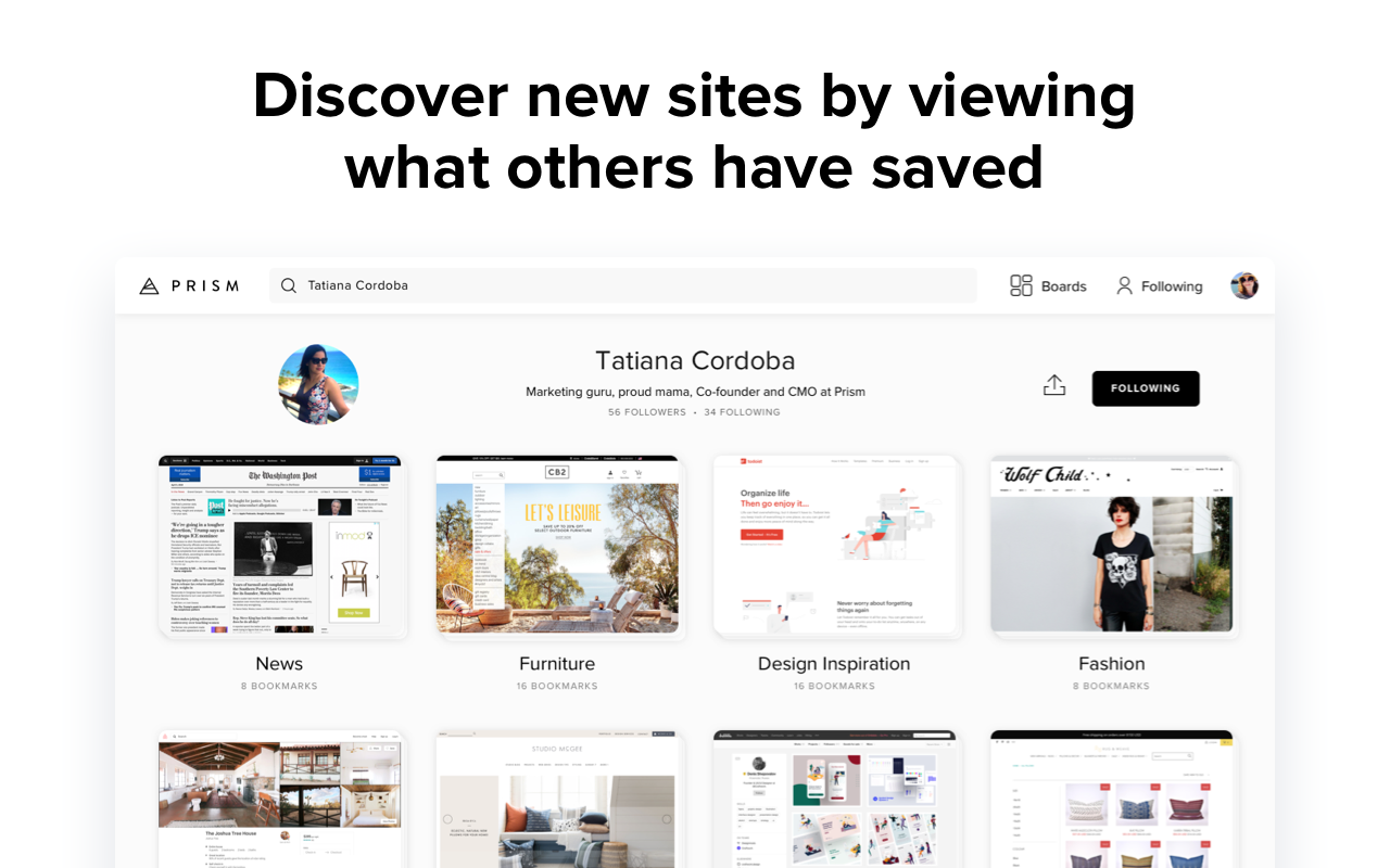 Prism - Visual Bookmarks截图1