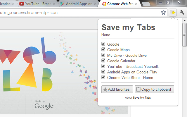 Save my Tabs截图3