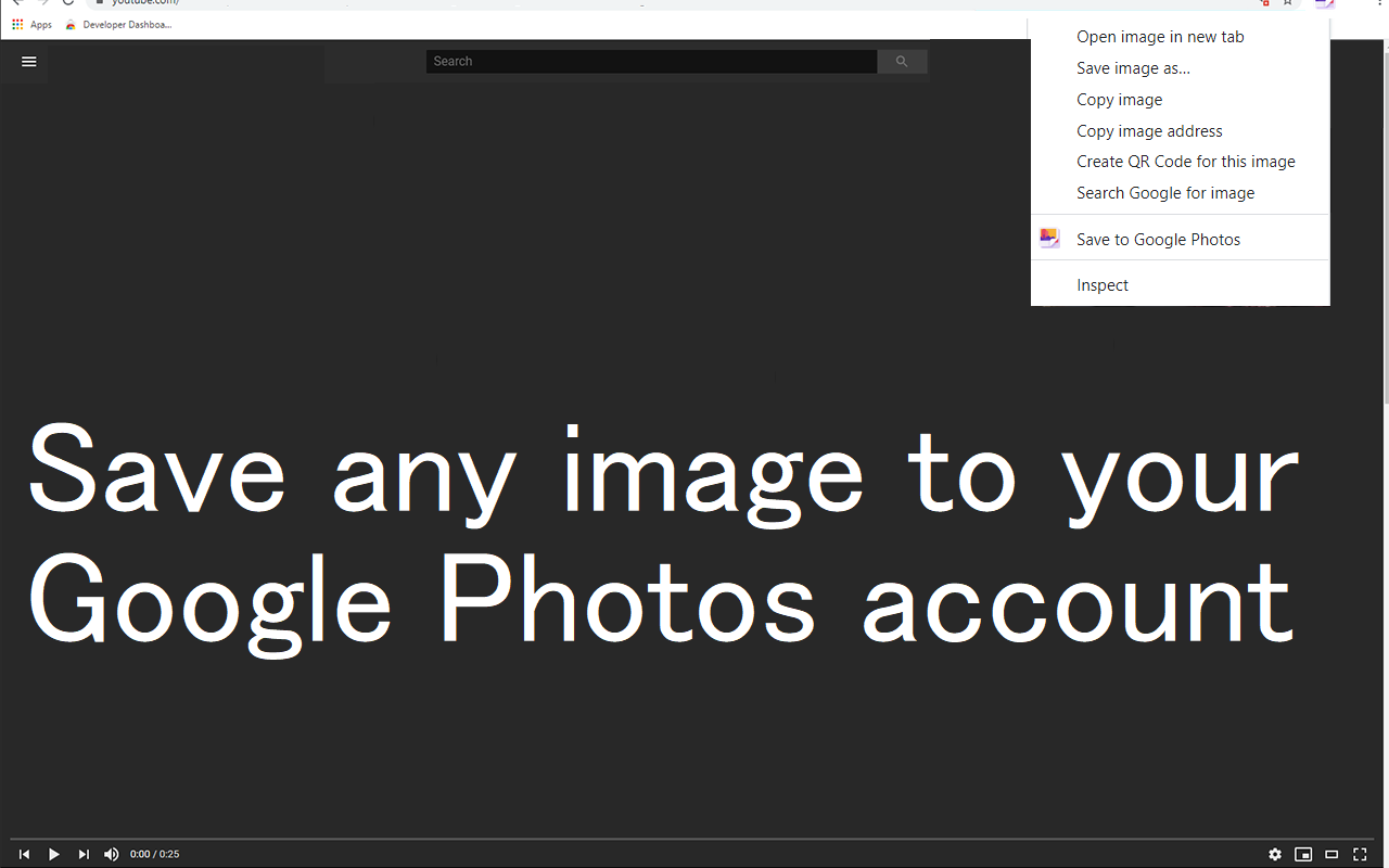 Save Image To Google Photos截图1