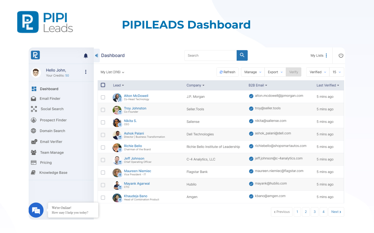 Email Finder – PIPILEADS截图2