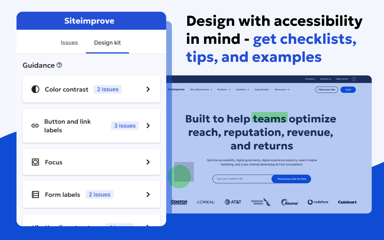Siteimprove Accessibility Checker截图2