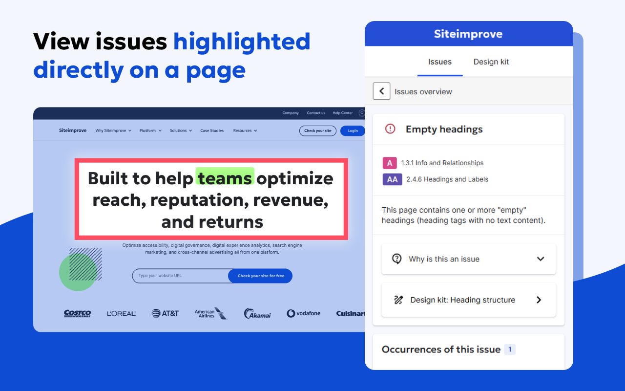 Siteimprove Accessibility Checker截图4