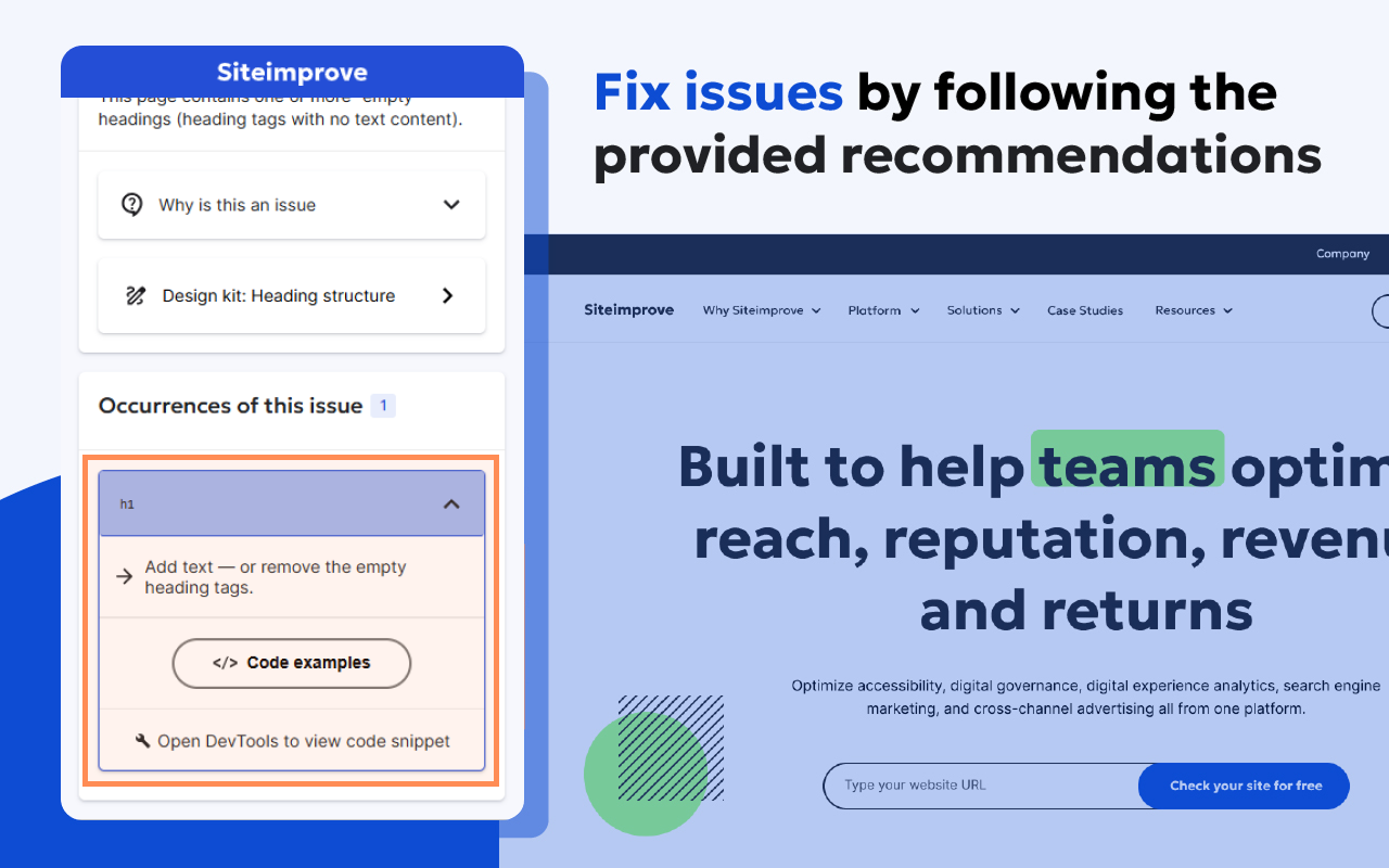Siteimprove Accessibility Checker截图5