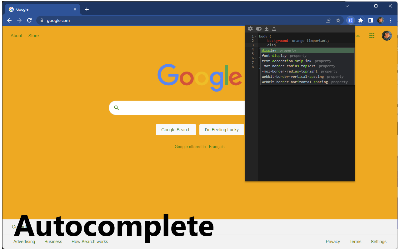 Live CSS Tester截图1