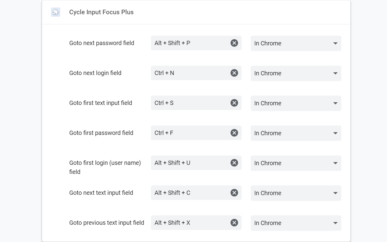 Cycle Input Focus Plus截图1