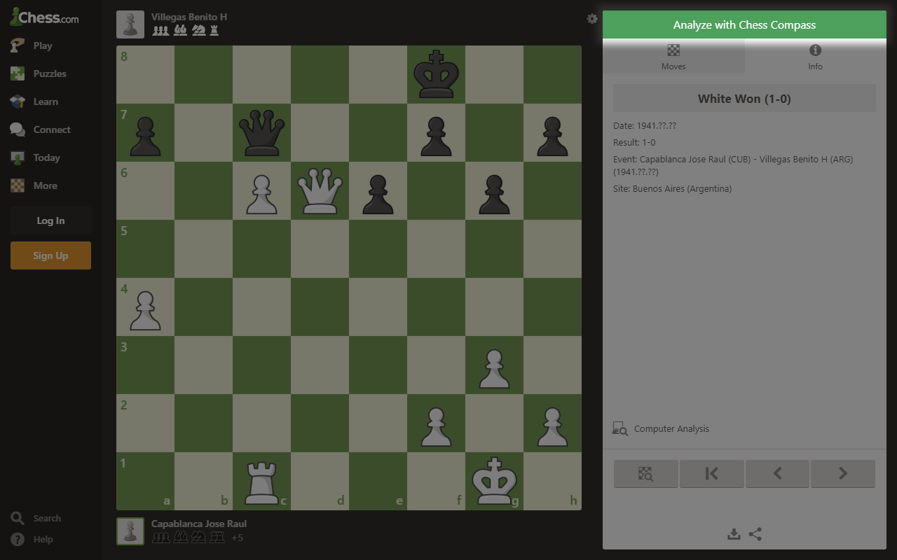 Chess Compass - Free Online Chess Analysis截图1